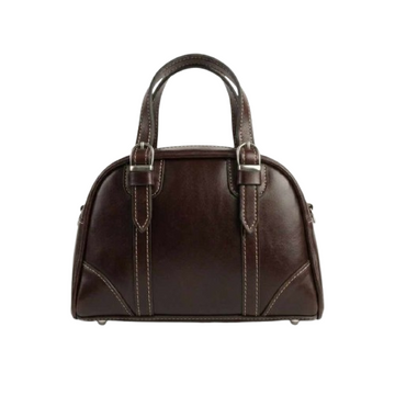 Bags Berry Dorian Handbag Dark Brown Dome Handbag