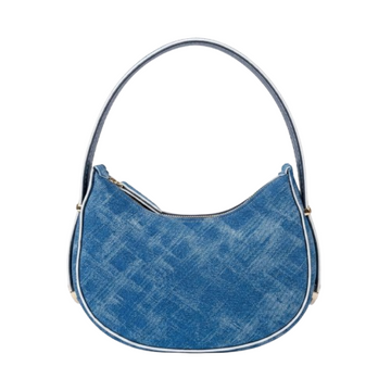 Bags Berry Fly Shoulder Bag Blue Half Moon Bag
