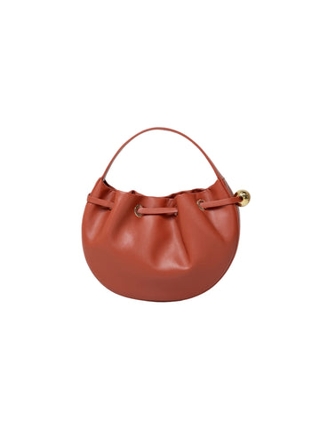 Women's Smooth Semi Gloss Faux Leather Hand Bag with Magnetic Snap Closure