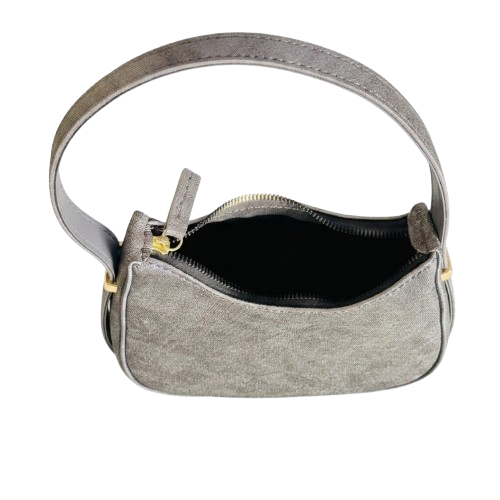 Bags Berry Fly Shoulder Bag Grey Half Moon Bag