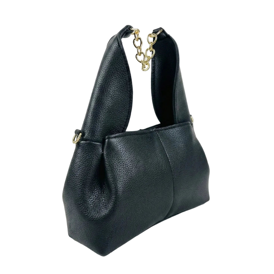 Bags Berry Numero Handbag Black Draped Handbag