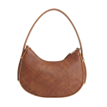 Bags Berry Fly Shoulder Bag Brown Half Moon Bag