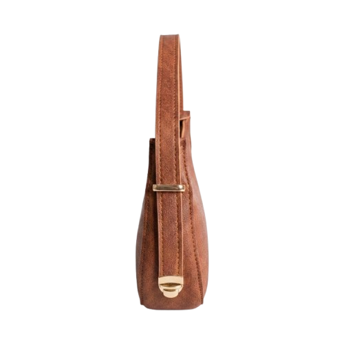 Bags Berry Fly Shoulder Bag Brown Half Moon Bag